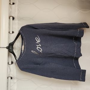 LOVE LOFT sweatshirt blue XL.